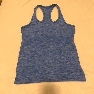 Lululemon Women's Blue Racerback Tank Top